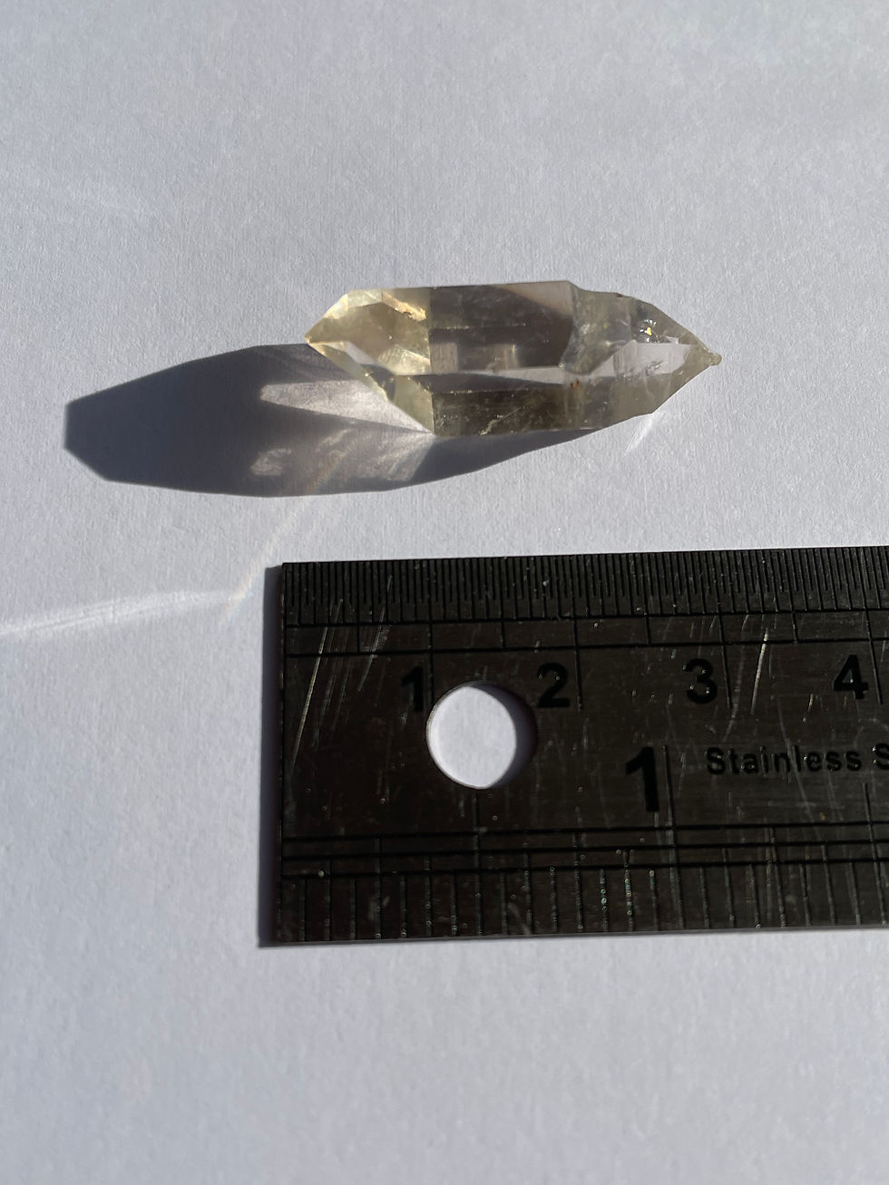 Thumbnail: Clear Quartz Diamond From Brazil