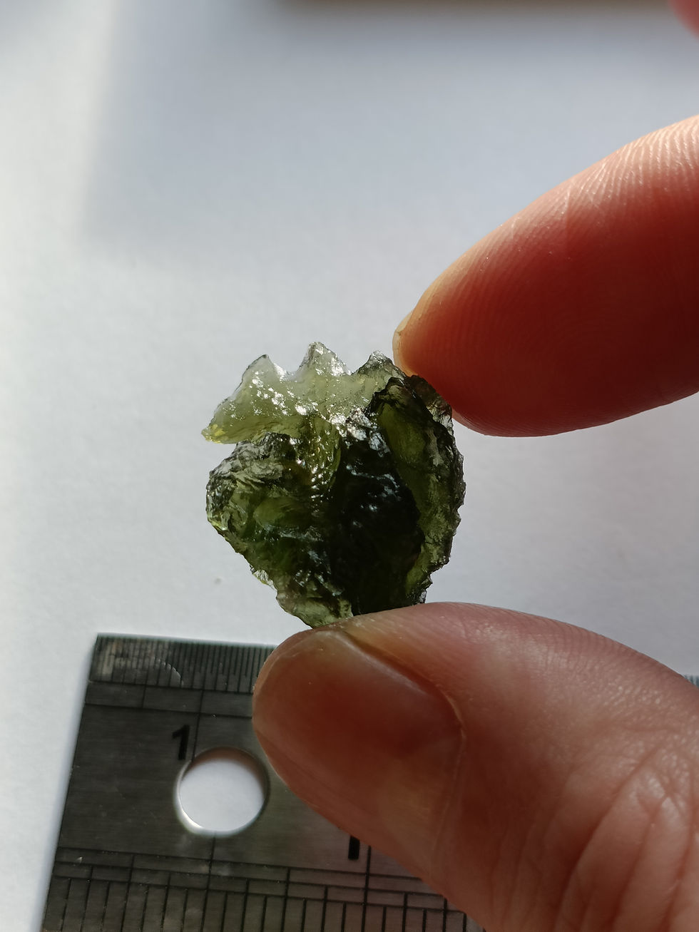 Thumbnail: 3.45g Chlum Moldavite 