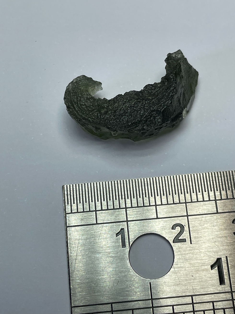 Thumbnail: 2.35g Half Moon Moldavite 