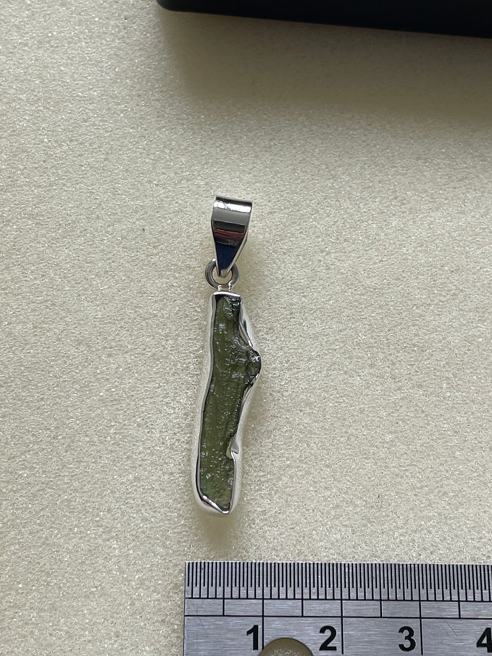 Thumbnail: 2.9g Moldavite Pendant 
