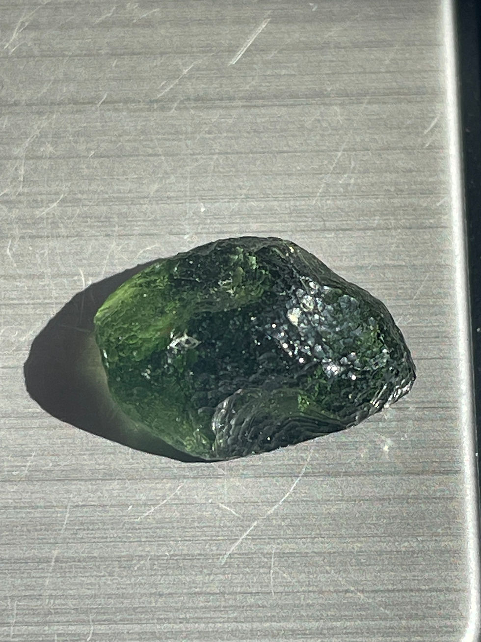 Thumbnail: 1.43g Cheb Oblina Moldavite 