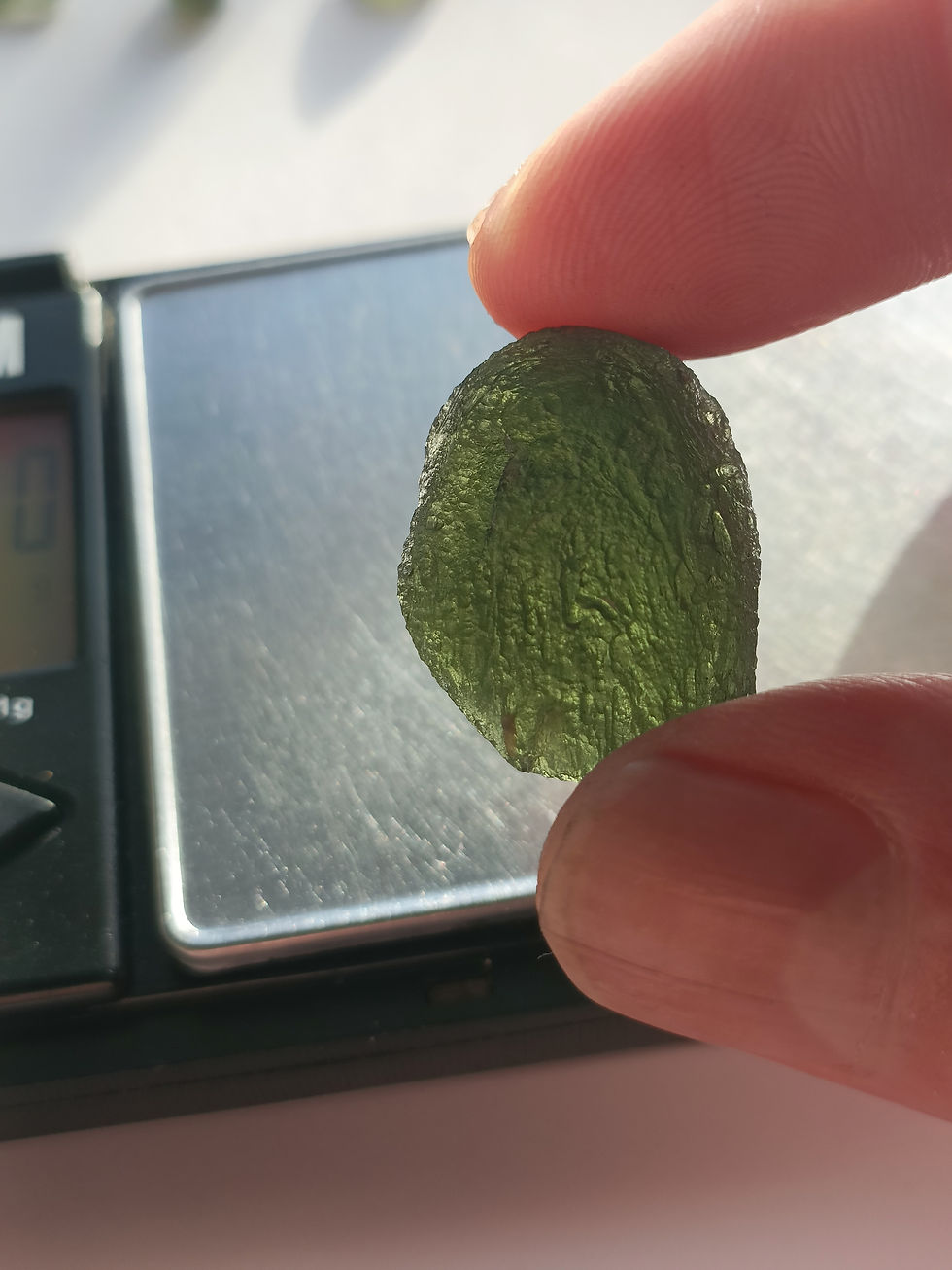 Thumbnail: 4.95g Chlum Moldavite 