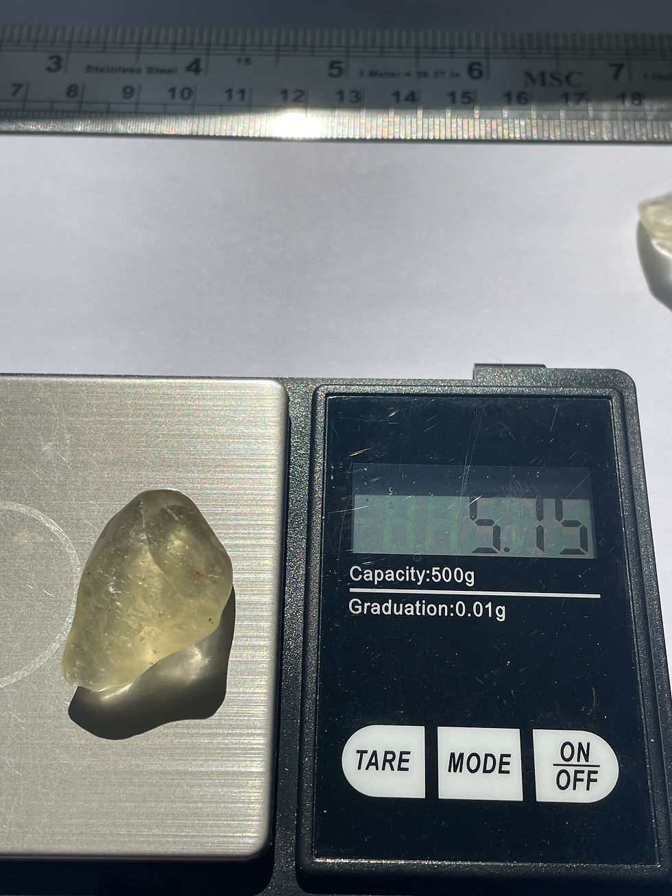 Thumbnail: 5.7g Libyan Desert Glass 
