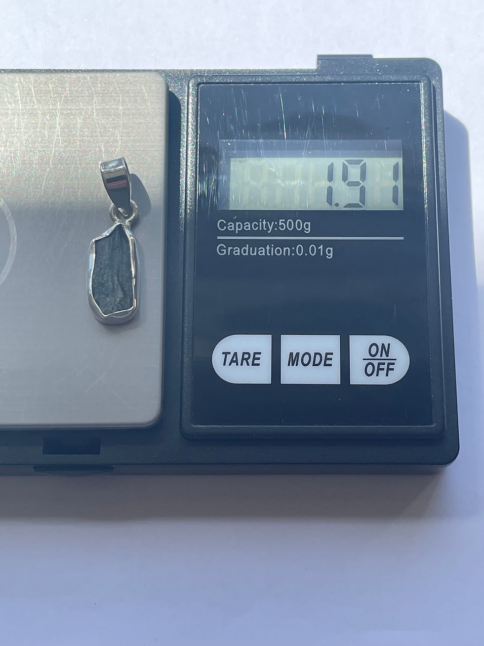 Thumbnail: 1.91g Moldavite Pendant 