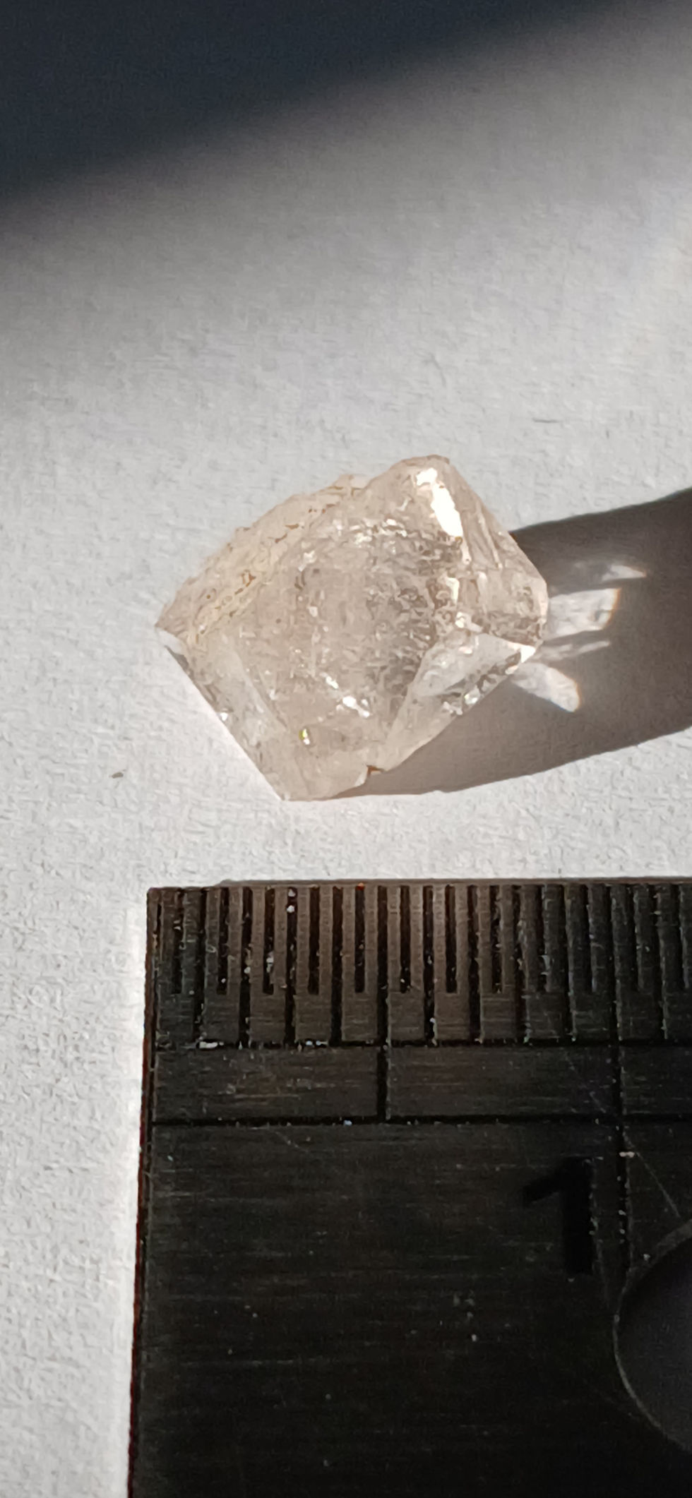 Thumbnail: 0.49g Genuine Herkimer Diamond 