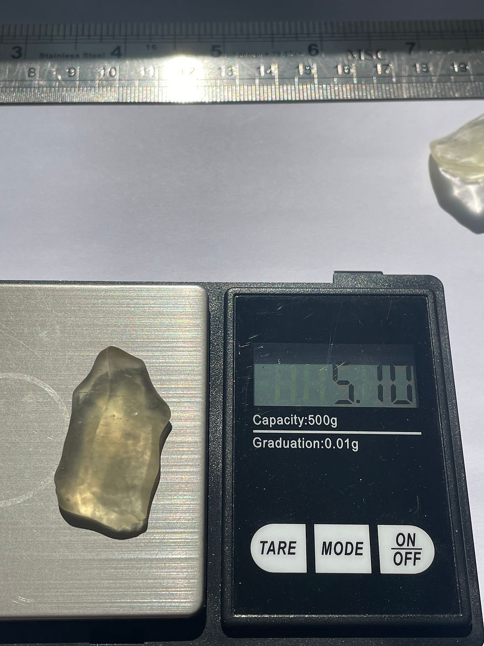 Thumbnail: 5.1g Libyan Desert Glass 