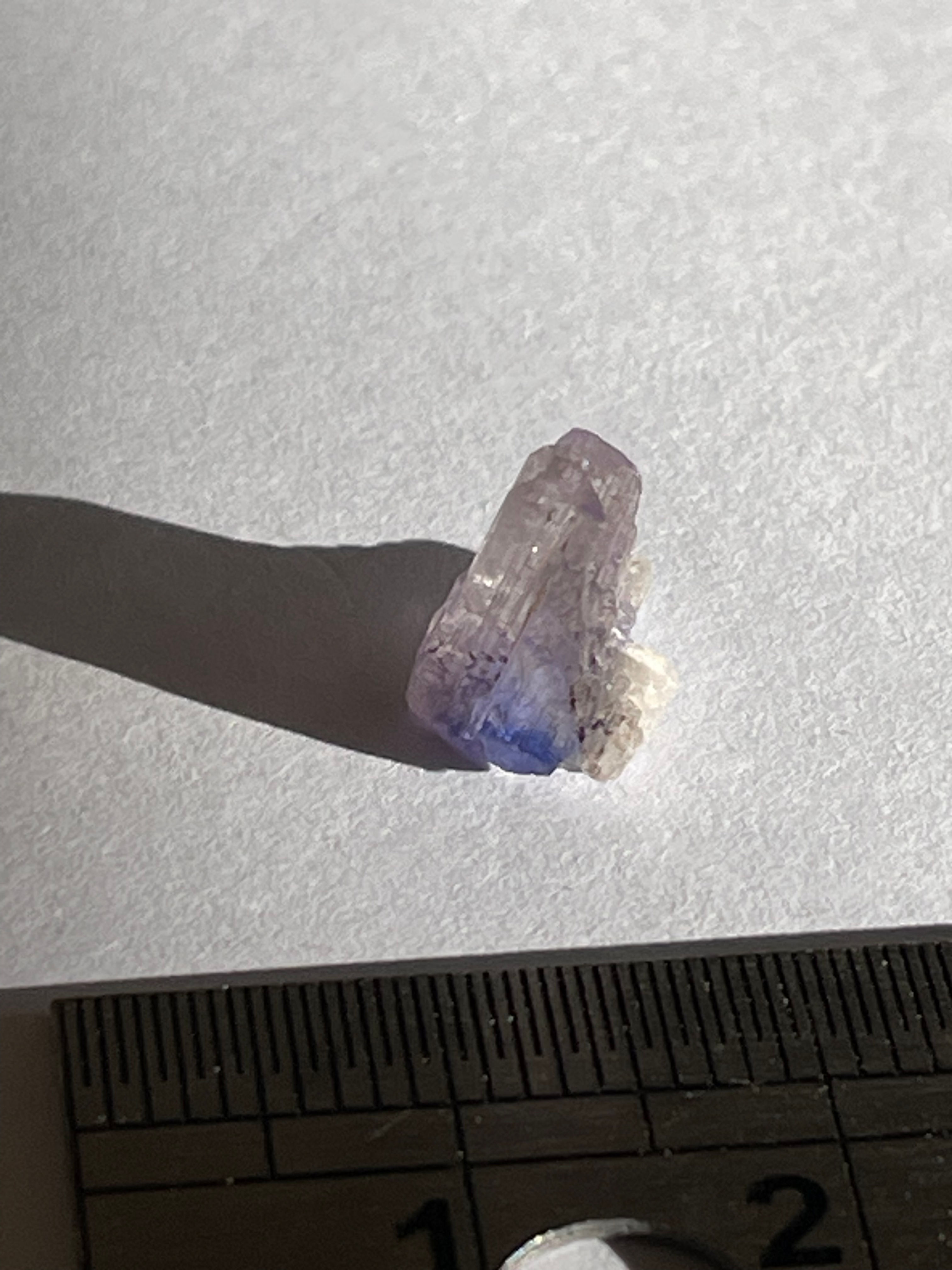 0.52g Bi Coloured Tanzanite Crystal 