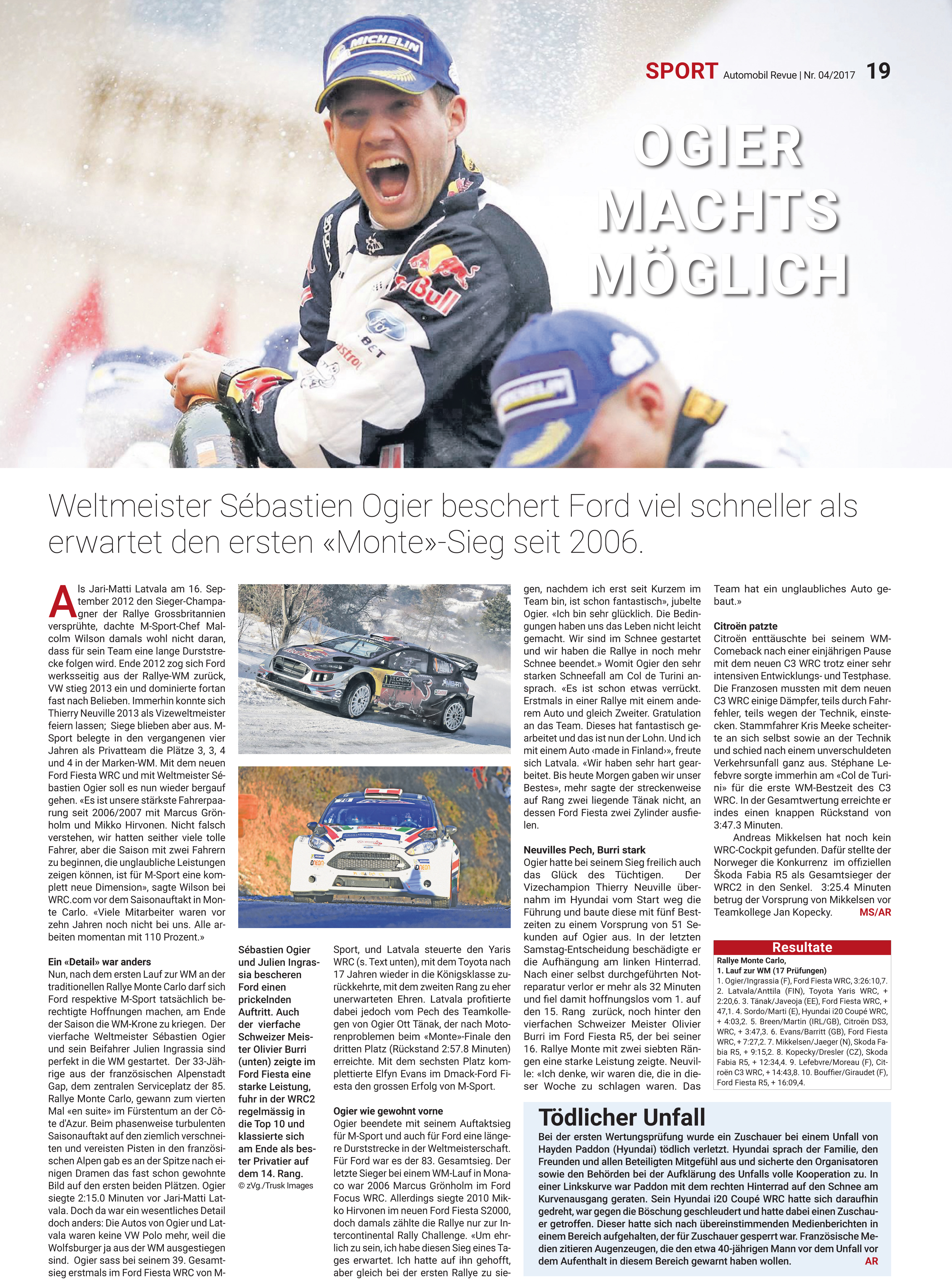 Automobil Revue N° 04/2017