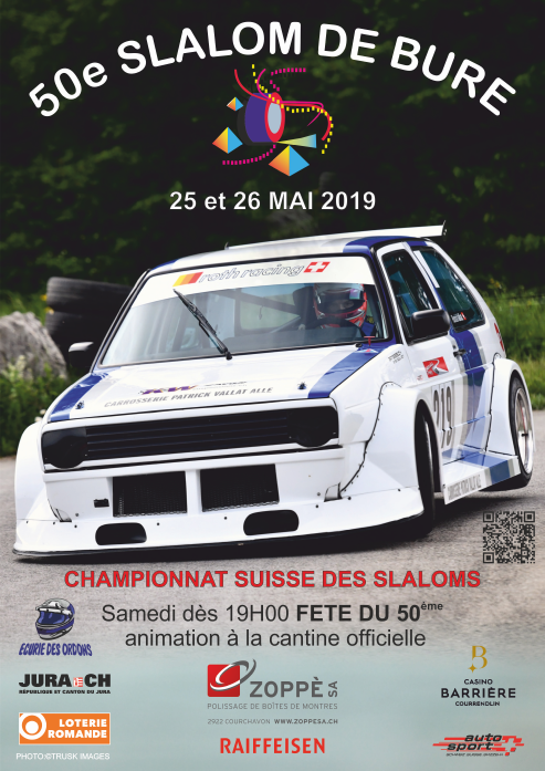 Affiche Slalom de Bure 2019