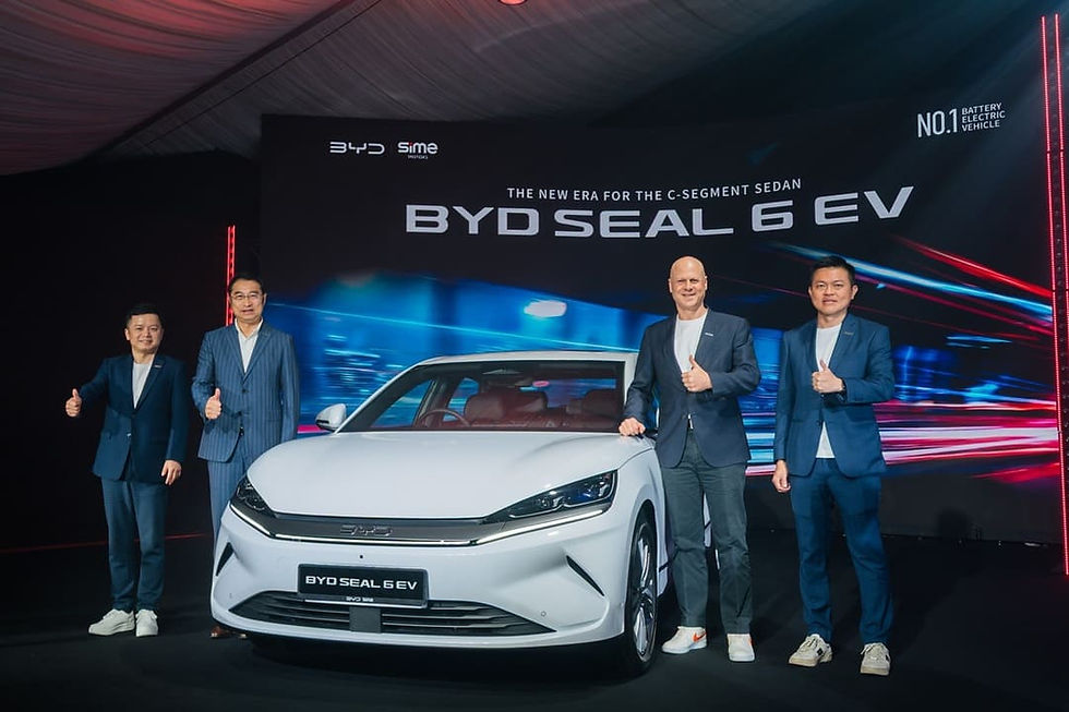 BYD Sime Motors Perkenalkan BYD SEAL 6 EV