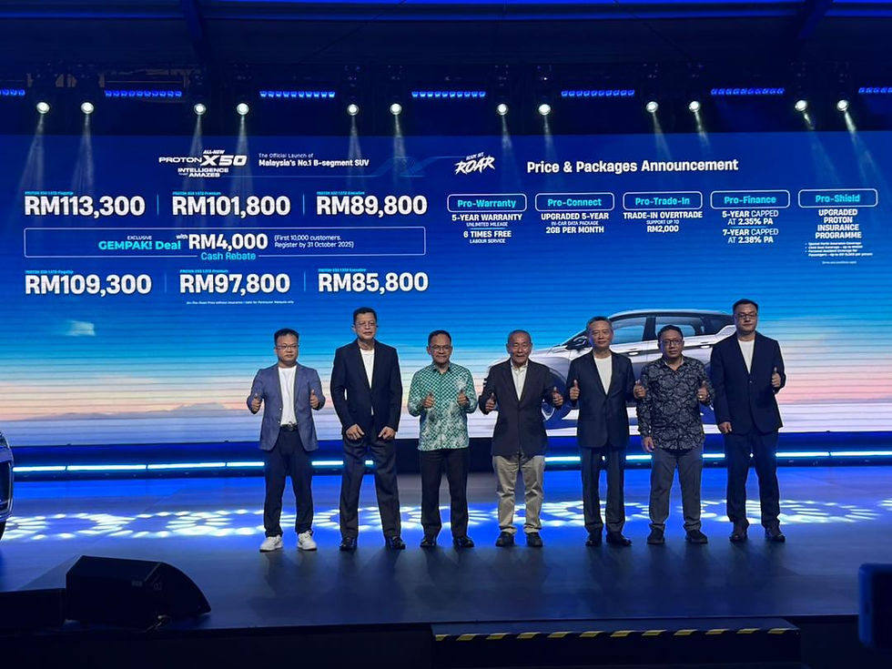 PROTON X50 Serba-Baharu Launch Event