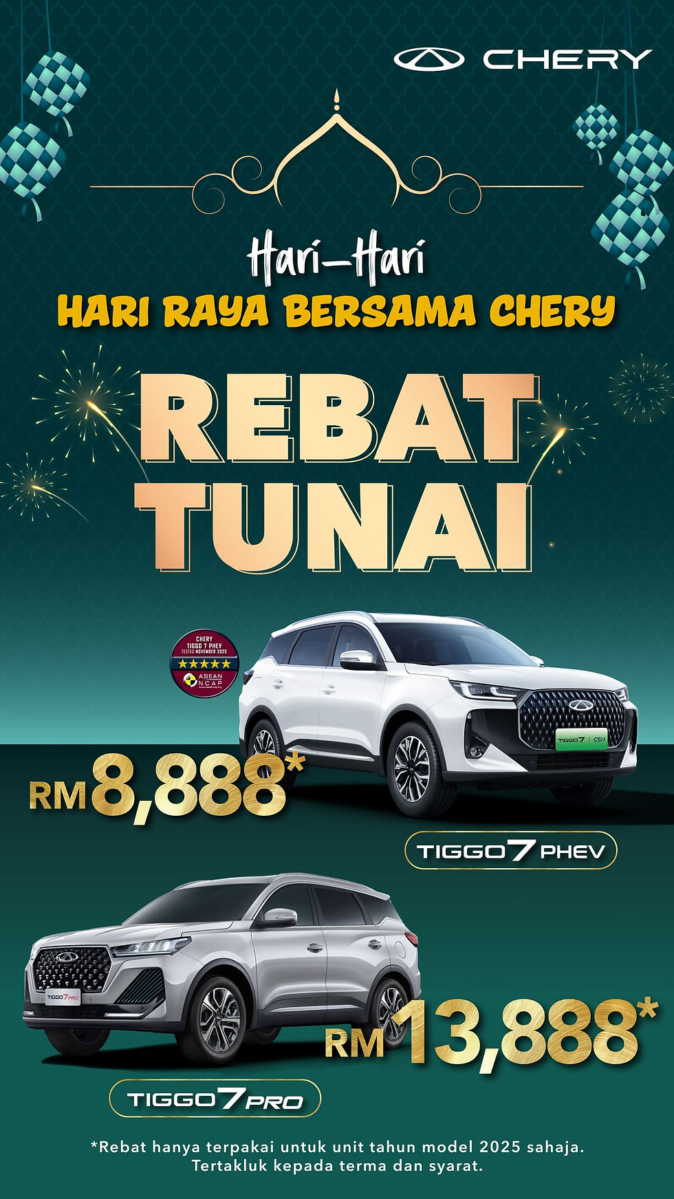 CHERY Malaysia Sambut Raya Dengan Tawaran Istimewa