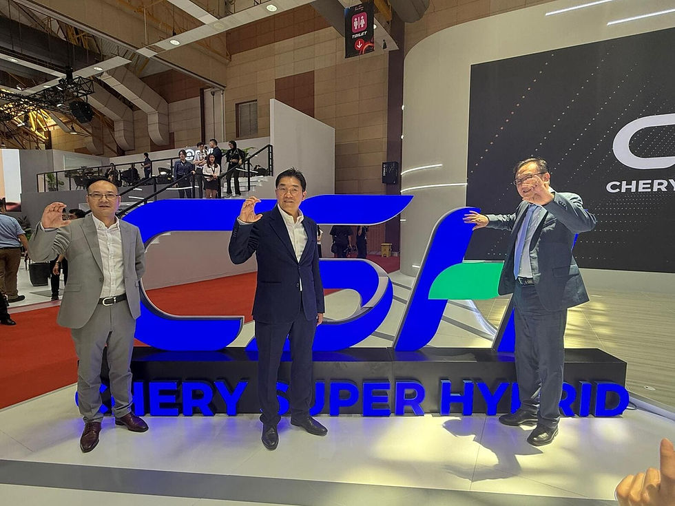 Gerai Chery di Malaysia Autoshow 2025