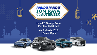 Pandu Pandu Jom Raya Autoweek kini berlangsung di Pavilion Bukit Jalil!