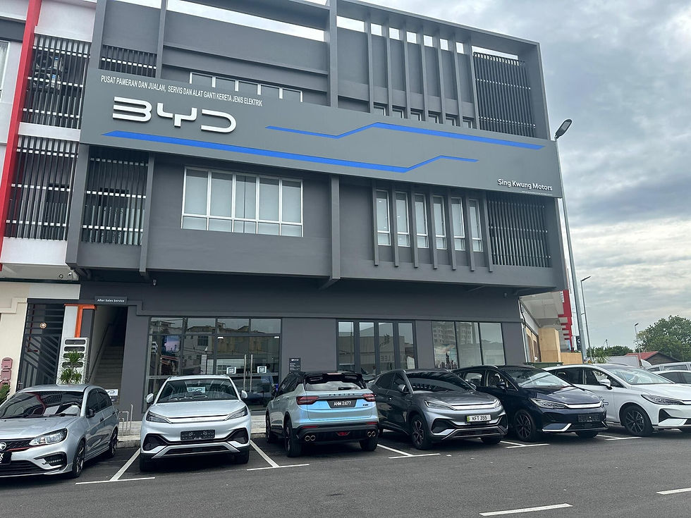 BYD mengukuhkan kedudukannya di bandar-bandar sekunder Johor dengan cawangan di Kluang dan Muar.