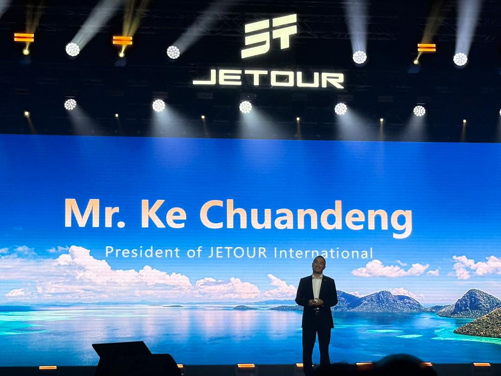 Mr. Ke Chuandeng, Presiden JETOUR International