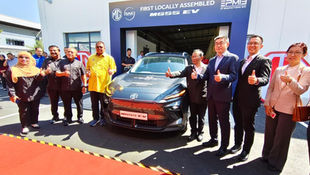 MG S5 EV Pertama Dipasang Secara Tempatan di Melaka