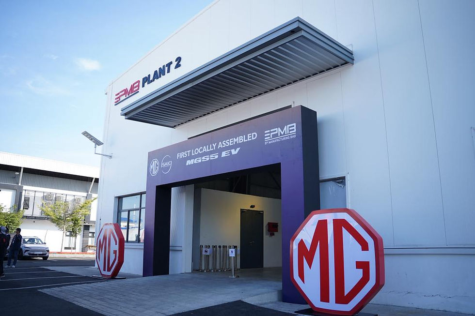 MG S5 EV Pertama Dipasang Secara Tempatan di Melaka