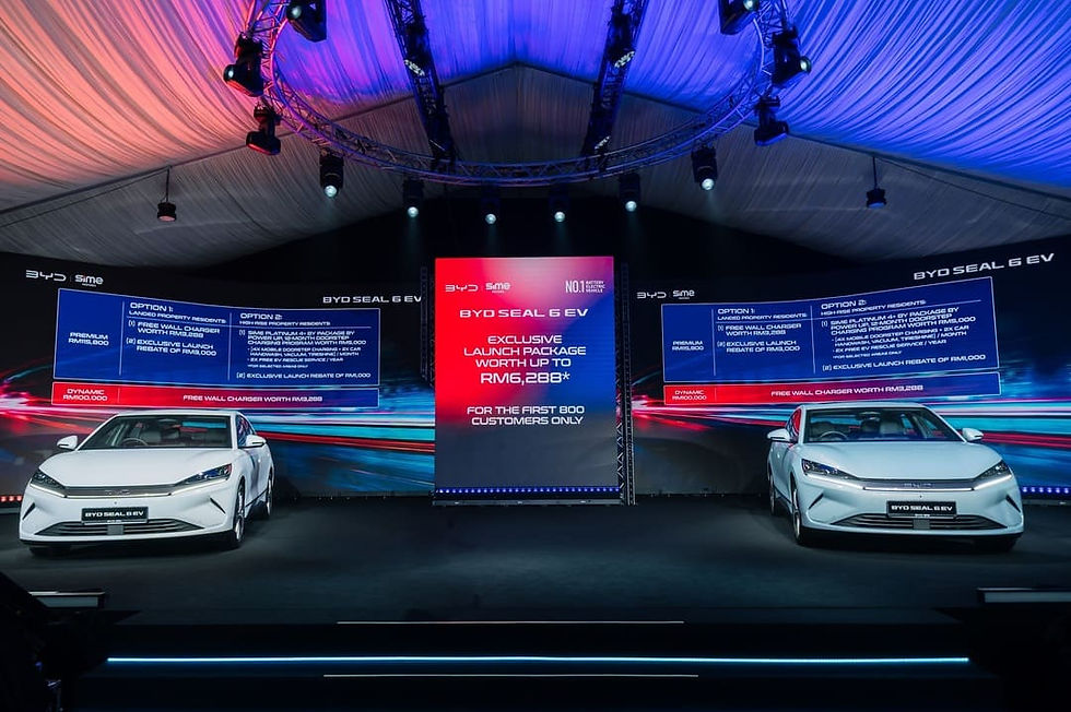 BYD Sime Motors Perkenalkan BYD SEAL 6 EV