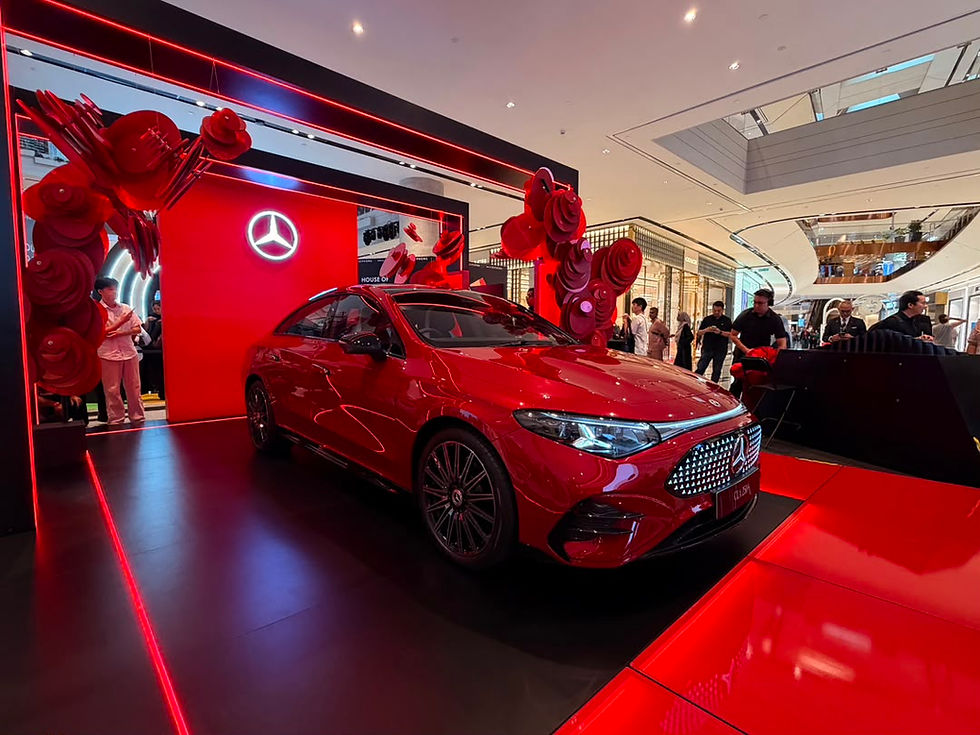 Mercedes All-Electric CLA Serba Baharu