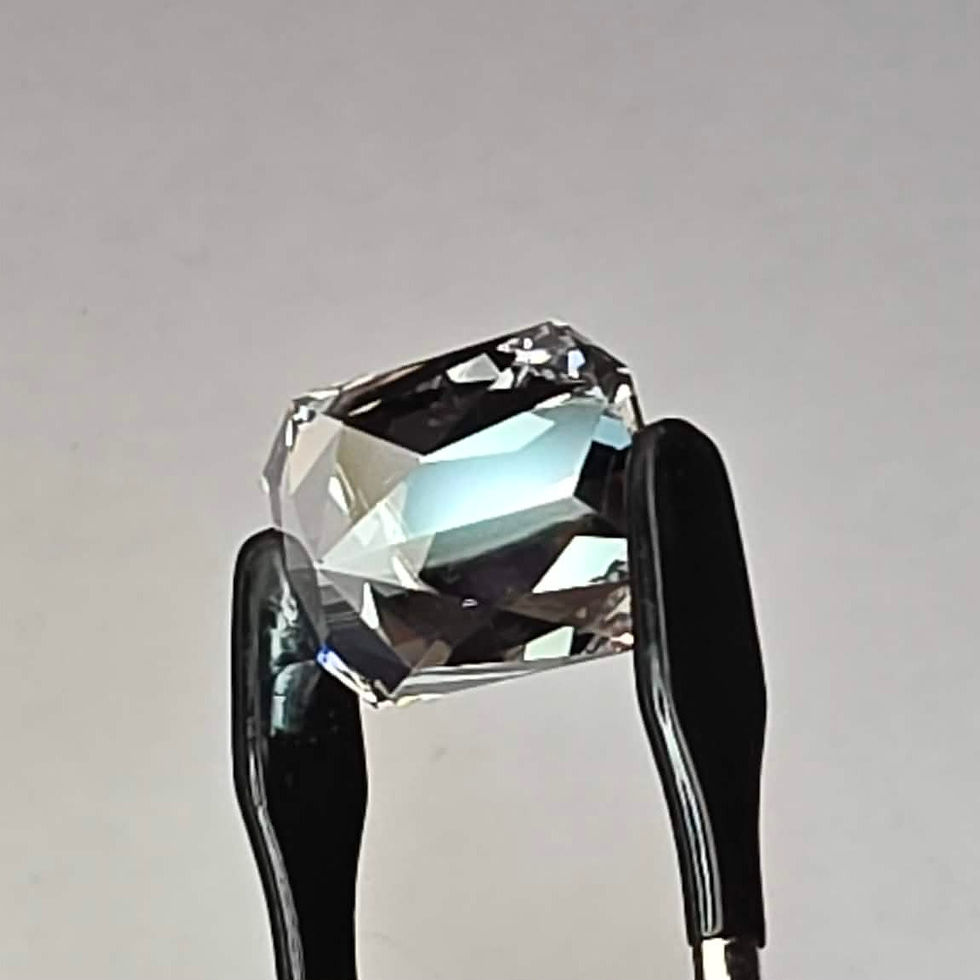 Thumbnail: Colorless Colorado Topaz Emerald Cut 25.65ct
