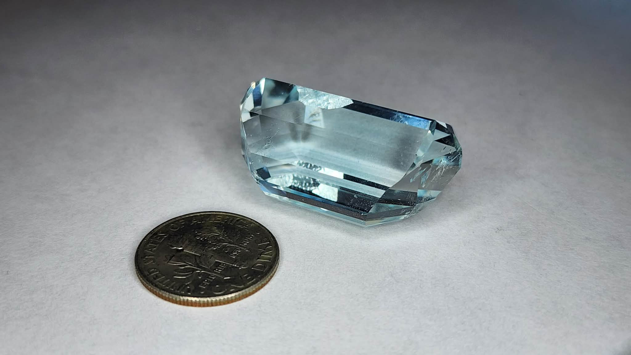 Walt Rubeck Signature Enhanced Blue Colorado Topaz – 85.55ct
