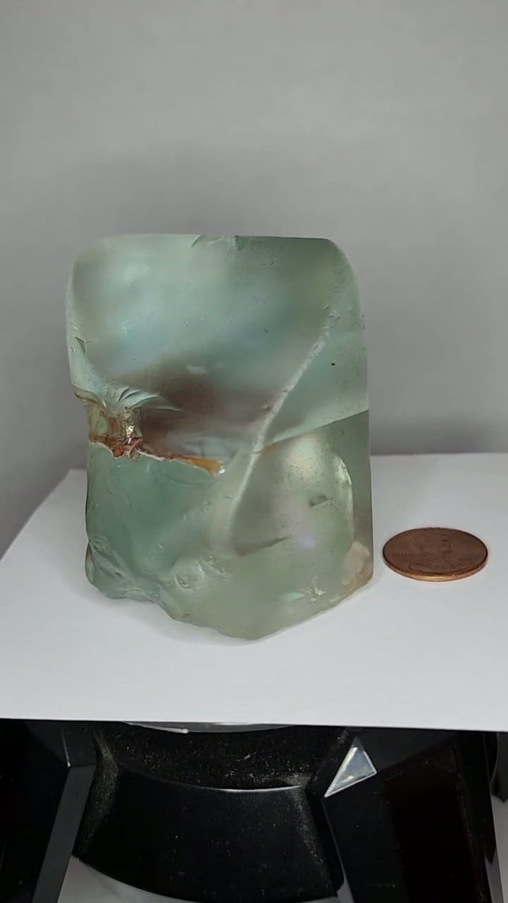 Thumbnail: 2040ct Natural Colorado Blue Topaz Display Crystal