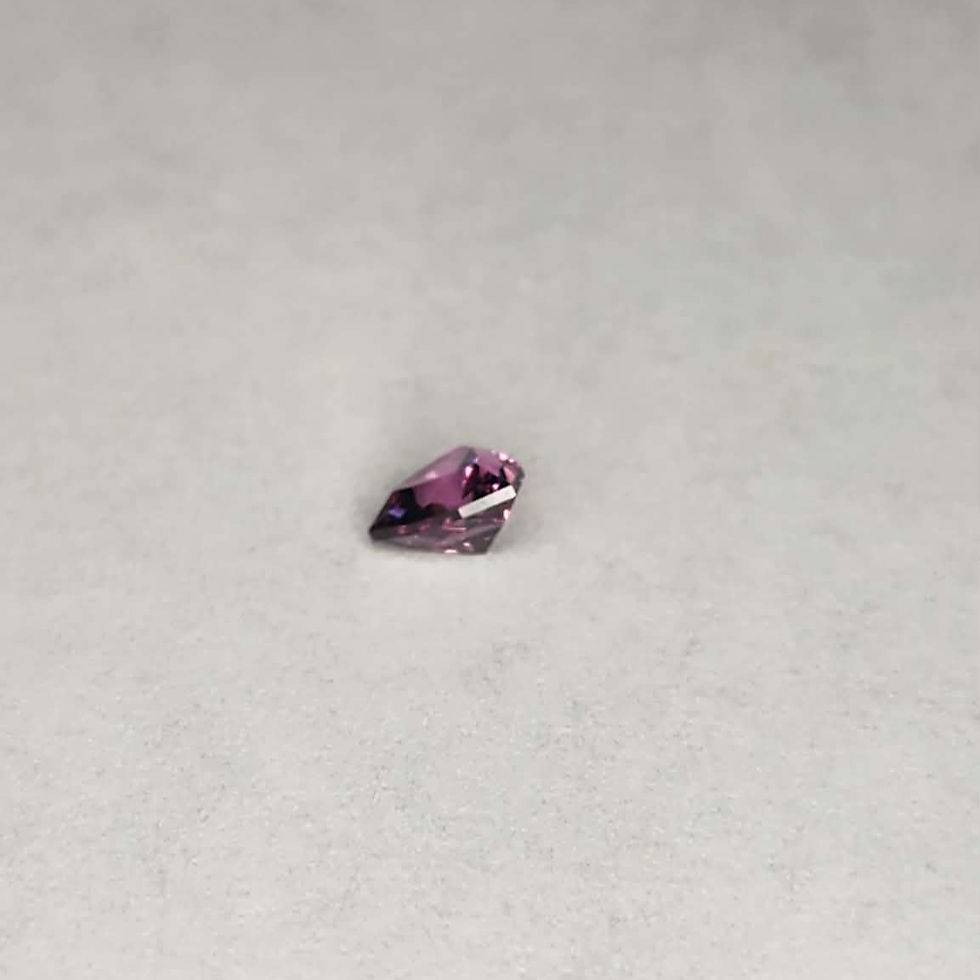 Thumbnail: Vivid Magenta Mahenge Garnet 0.35ct Trion Cut Precision Faceted Tanzanian Garnet