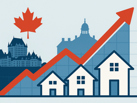 Graphique montrant la première hausse des ventes résidentielles au Canada en 2025, un signal positif pour les professionnels de l’immobilier.
