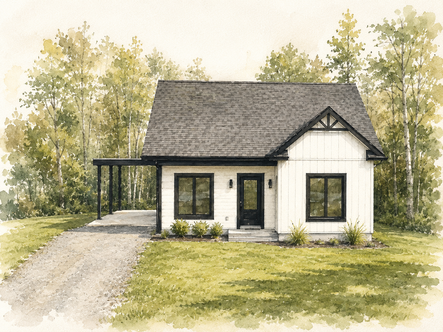 Maison de plain-pied Le Bocage au Domaine Le Campagnard, Sainte-Flore, Shawinigan