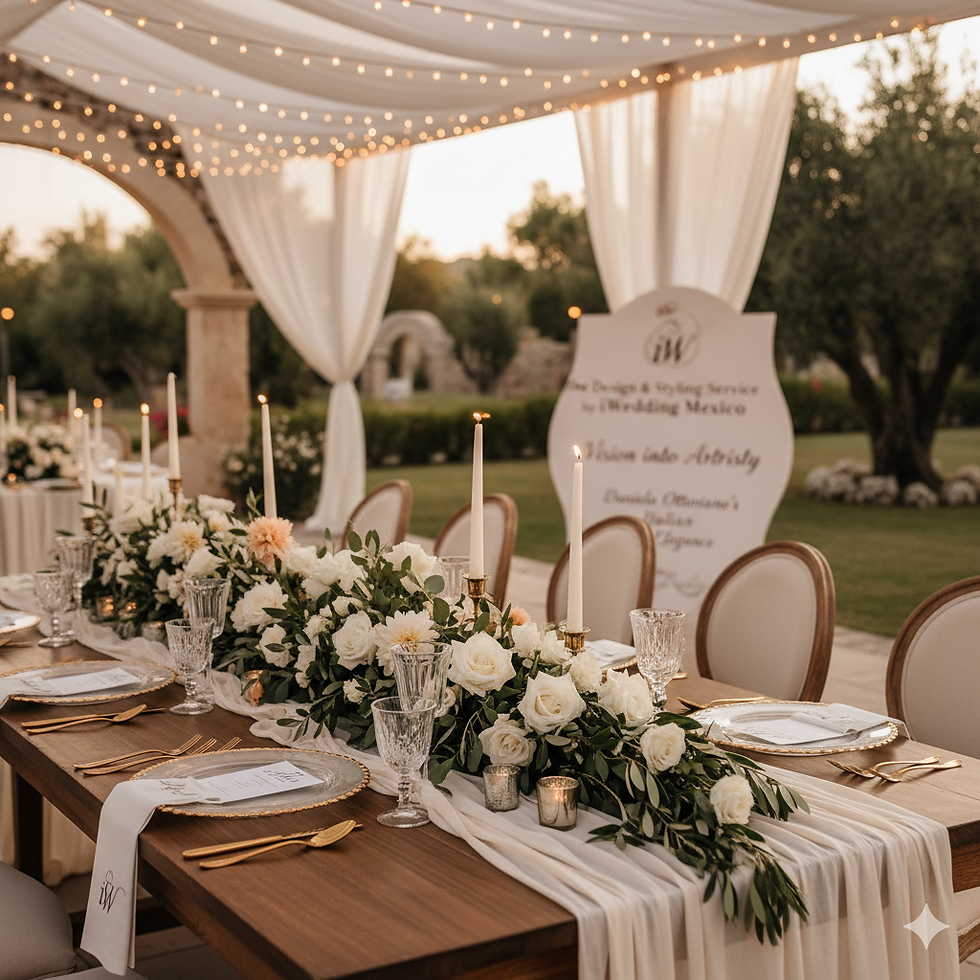 Experiencia de lujo para bodas de destino en Riviera Maya: coordinación de viajes, eventos y servicios de concierge.