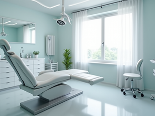 Certified medical professional explaining aesthetic medicine options to a patient in a premium clinic in Playa del Carmen.