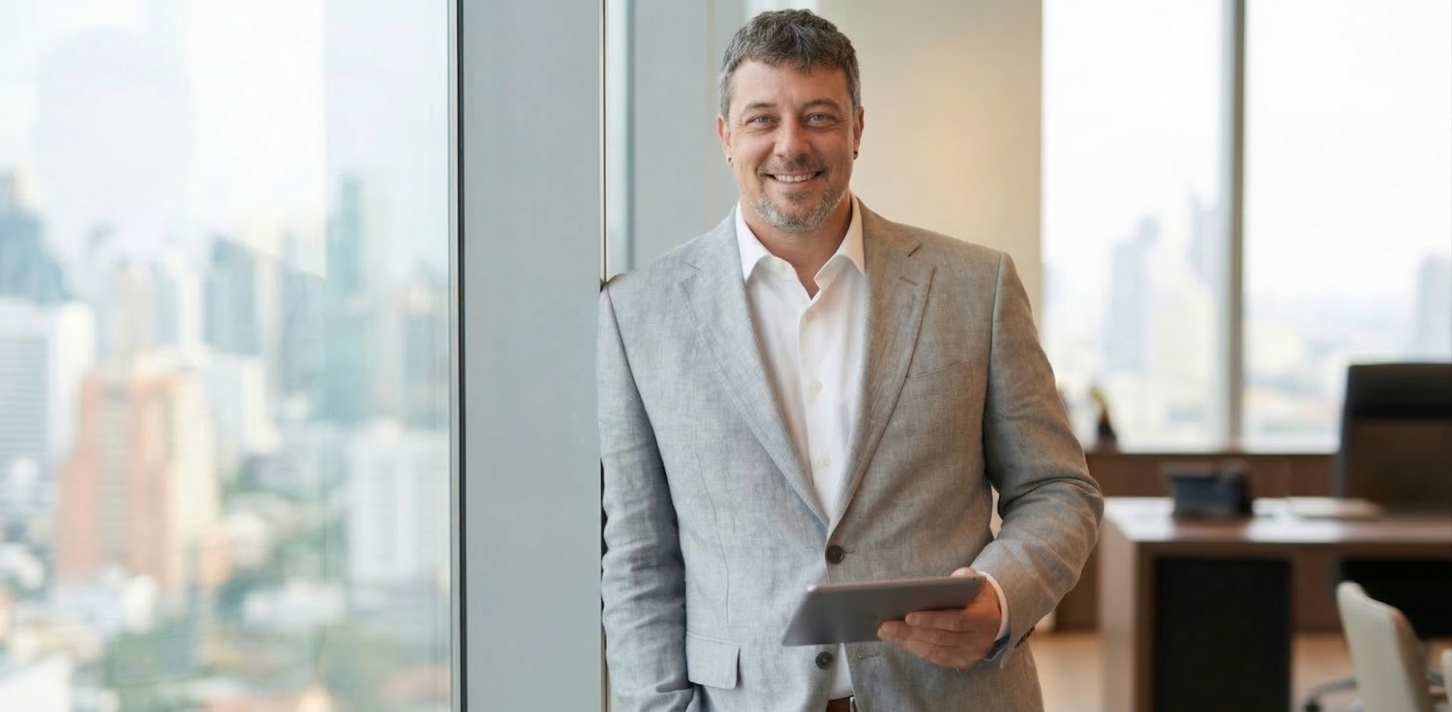 Portrait de Francis Gélinas, directeur général et fondateur de Gestion Immobilière C3R