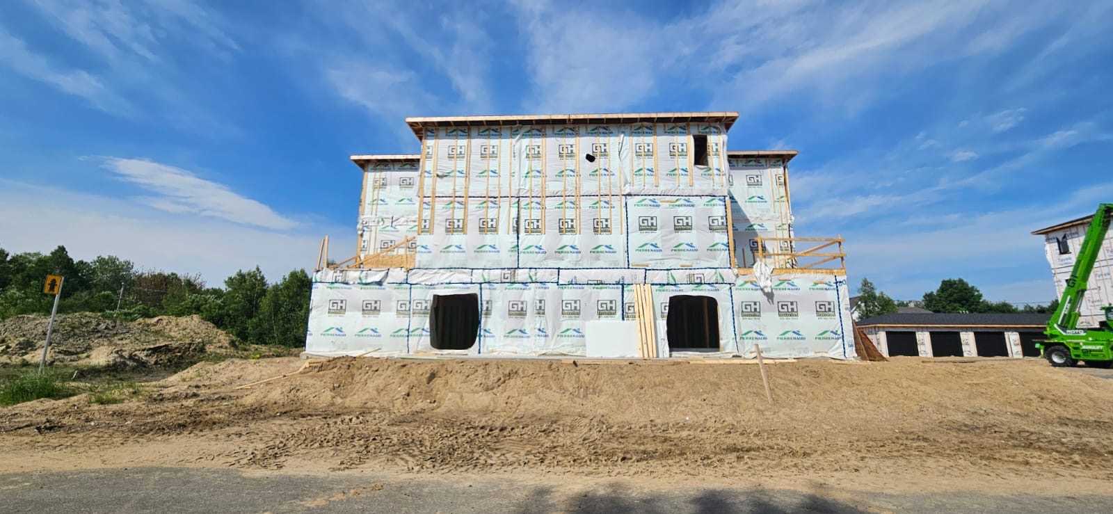 Domaine des Tournesols – chantier livraison octobre