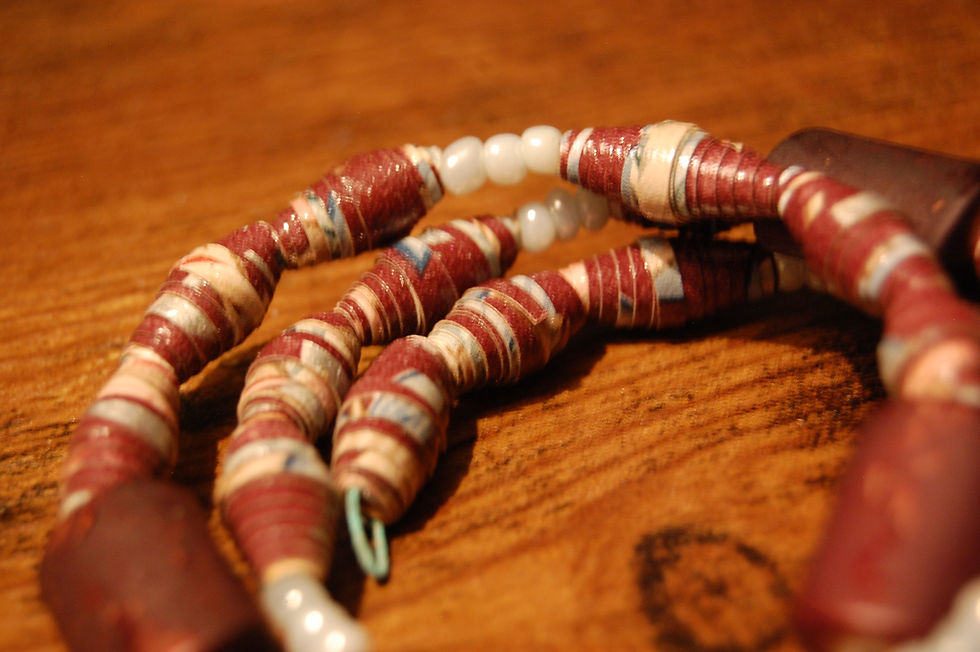 Thumbnail: Wall Paper Bracelets (Variety of Color)