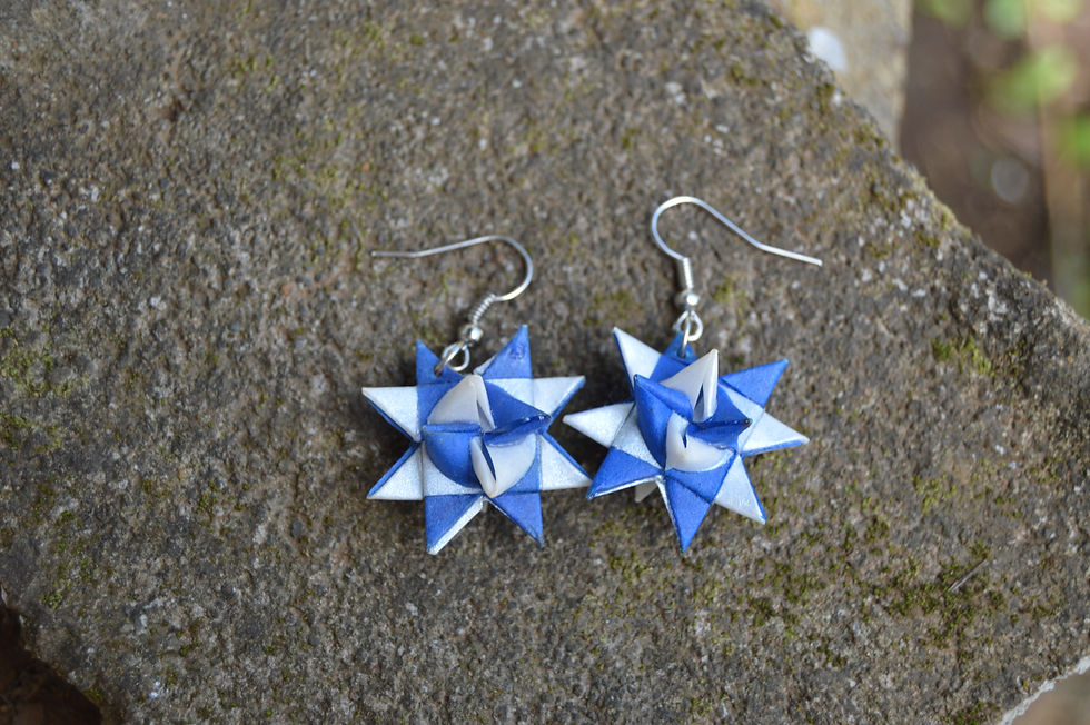 Thumbnail: Origami Earrings