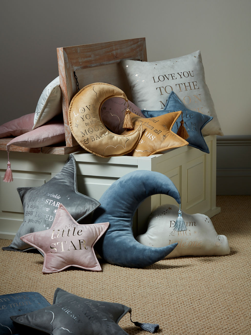 soft cushions for babies and children's nursery decor