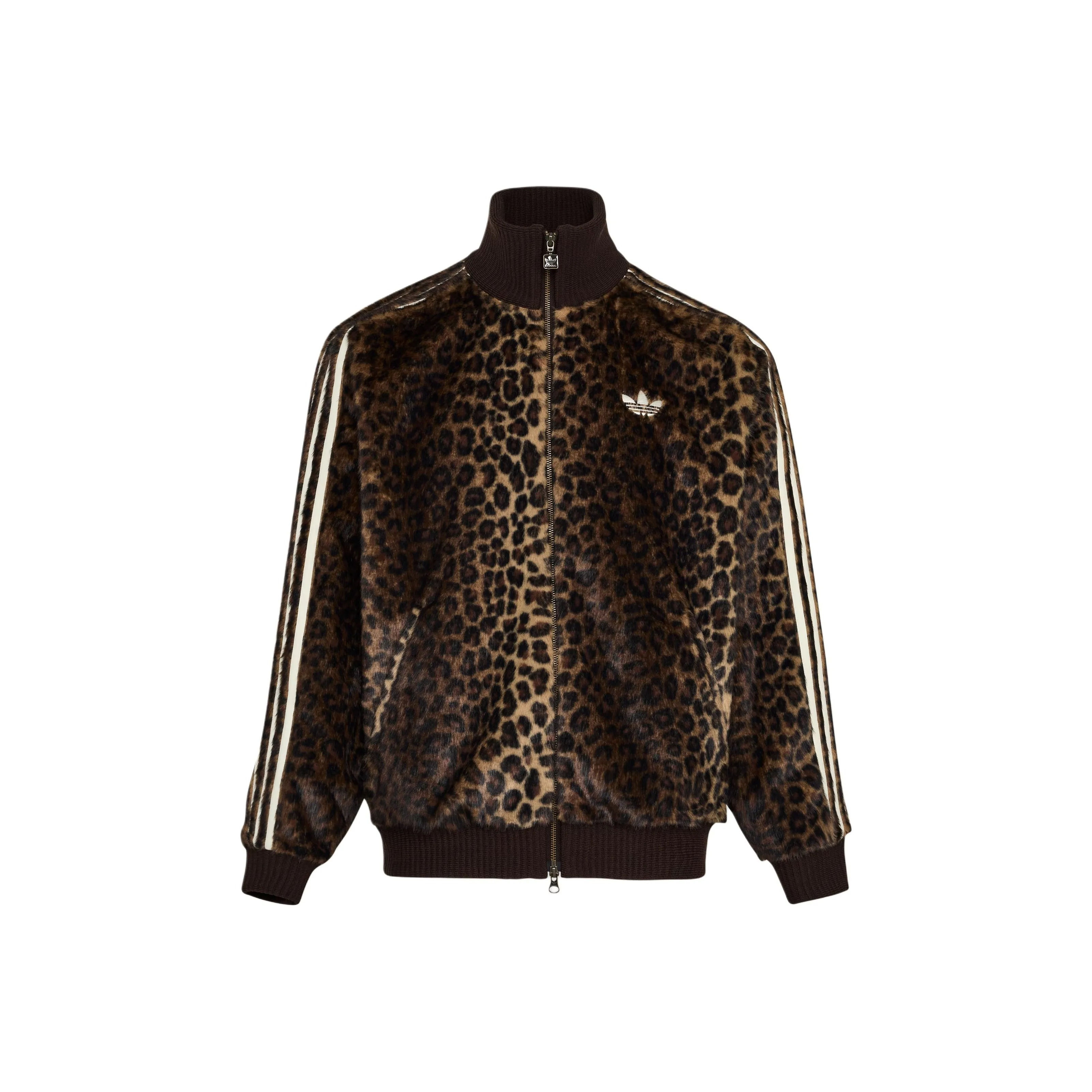 日本未入荷 adidas アディダス JQD TT トラックトップ ニット レオパード柄 ジャージ アウター KU9407