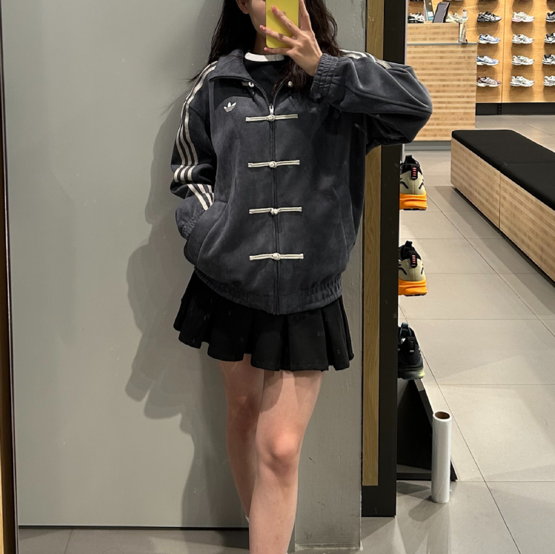 日本未発売 adidas アディダス オリジナルス CTT チャイナ トラックトップ ジャージジャケット kr0295