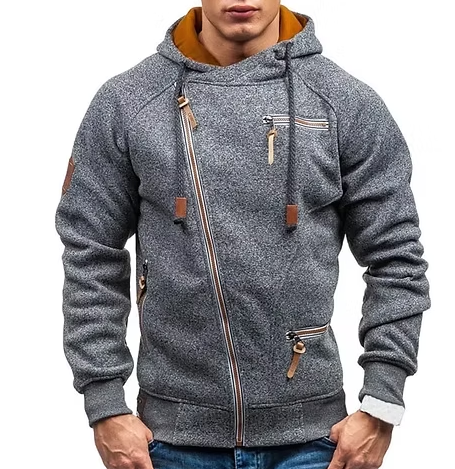 New Hoodie Men 2025 Autumn Casual Solid Long Sleeve Mens Hoodies Sweatshirts