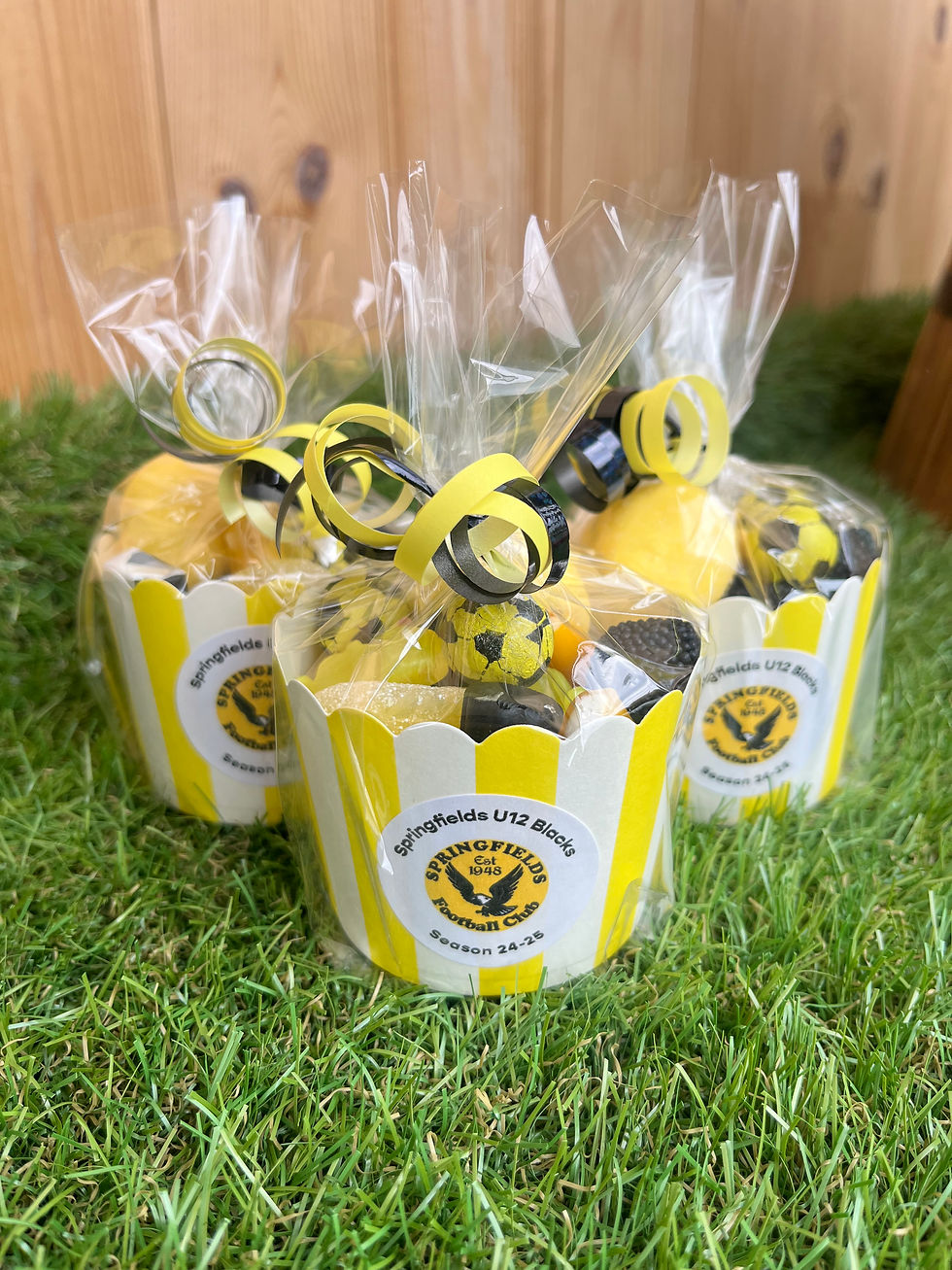Thumbnail: Football Team Favour Tubs