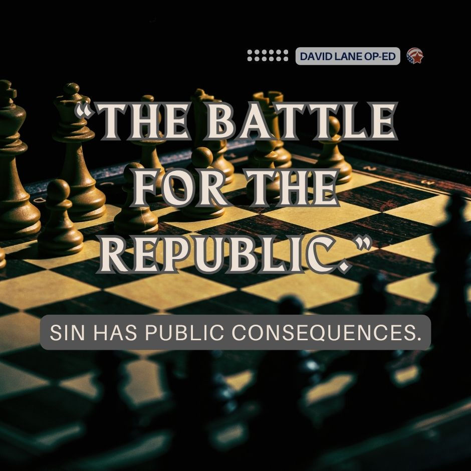 The battle for the Republic ... Sin has public consequences.