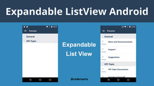 Expandable ListView Android - Android App Coursework Help