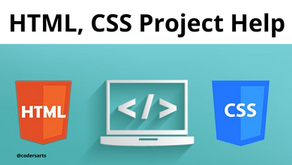 HTML, CSS Project Help