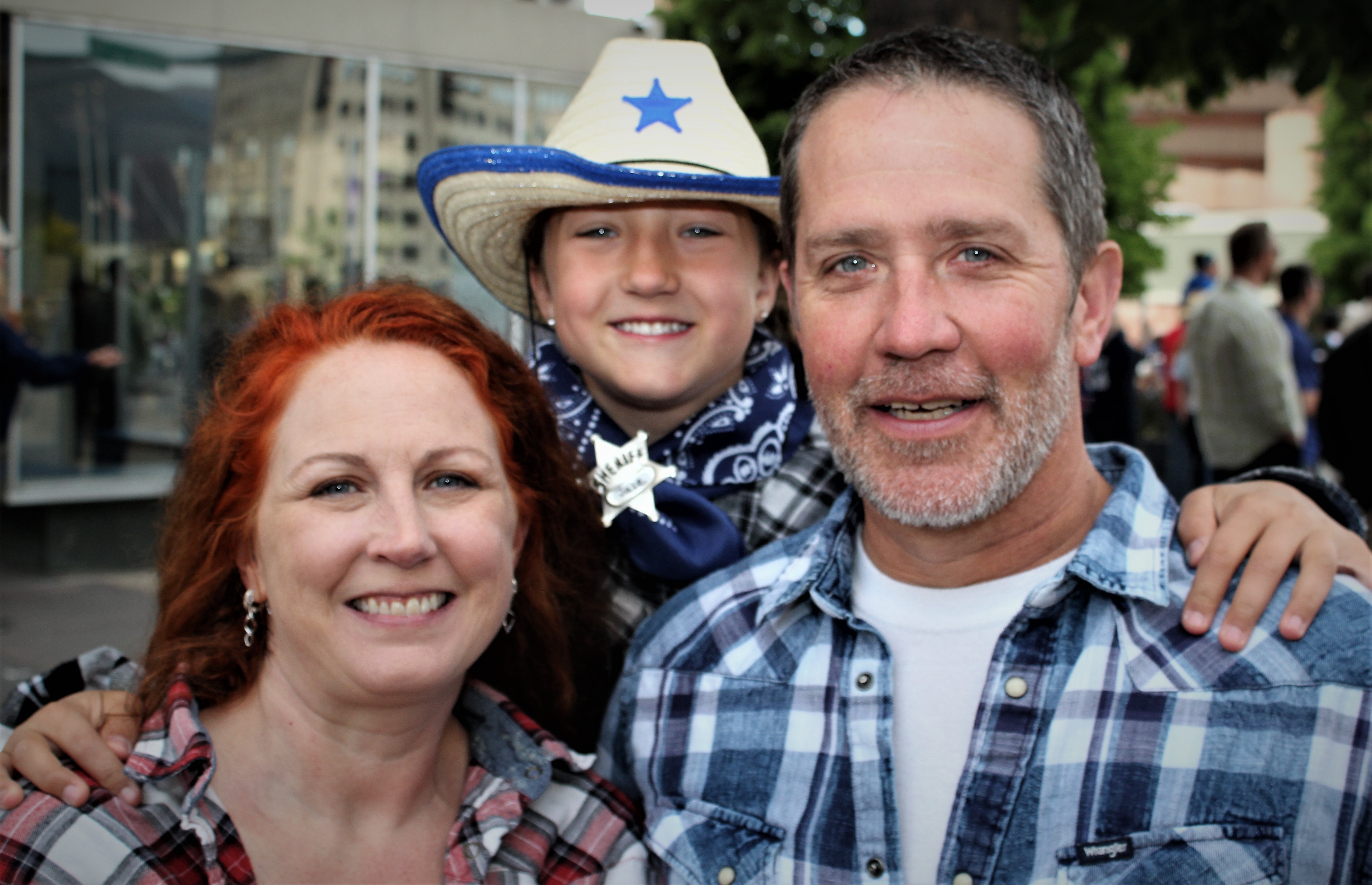 Pat & family at Western Street Breakfast