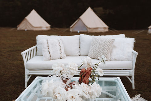 Wedding Camp Decor