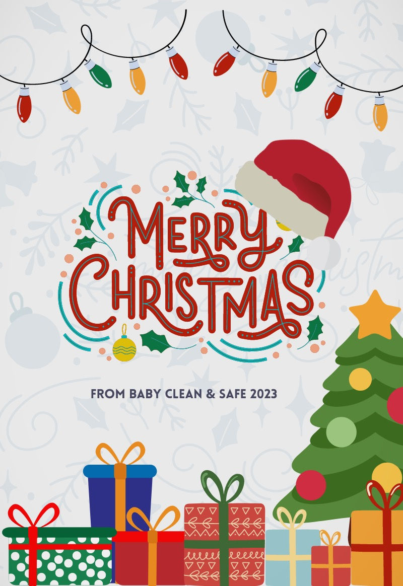 Merry Christmas from baby clean & safe 2023