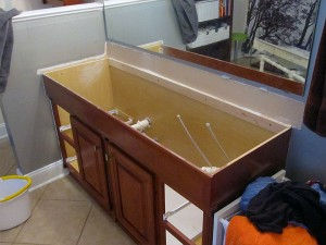 Vanity without the Top