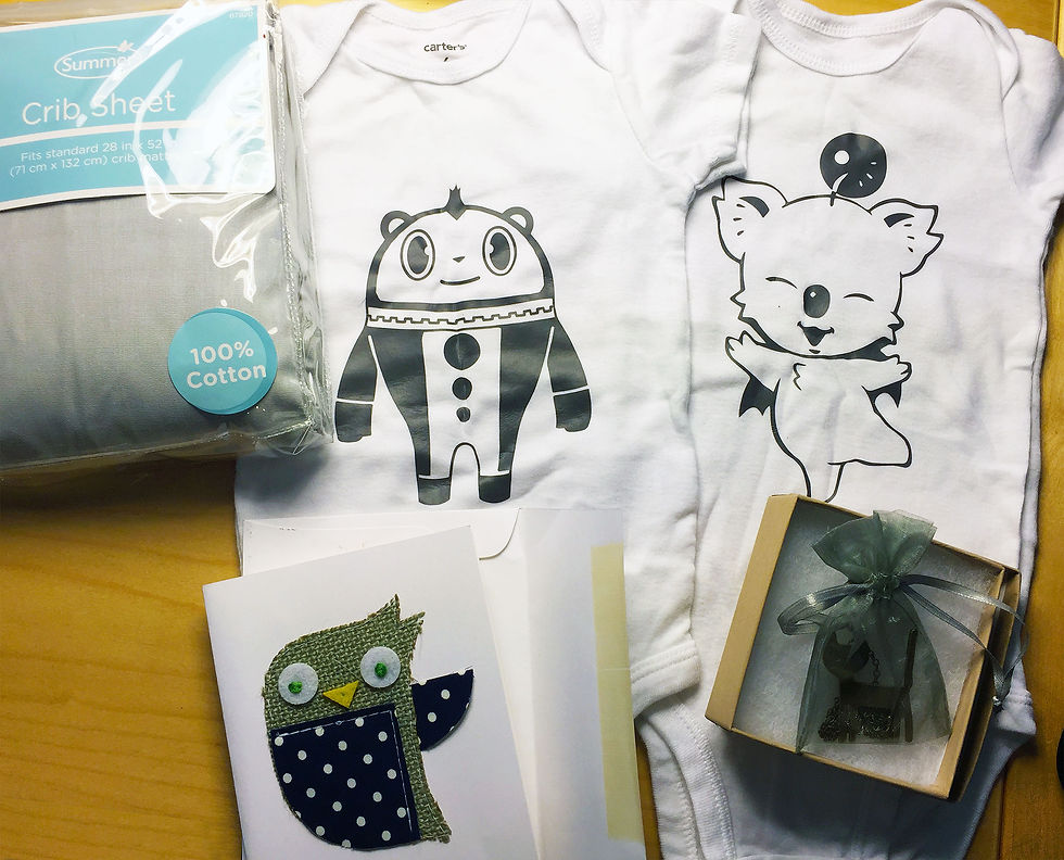 Moogle and Teddie Onesies