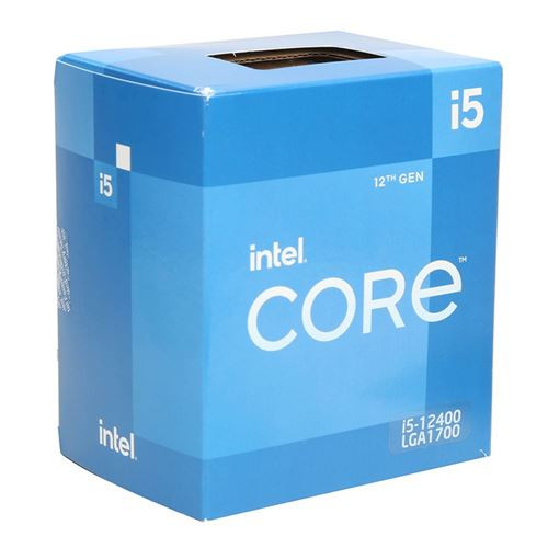 CPU Intel Core i5-12400F BOX Intel Core i5-12400F Alder Lake 'Budget-King' CPU On Sale